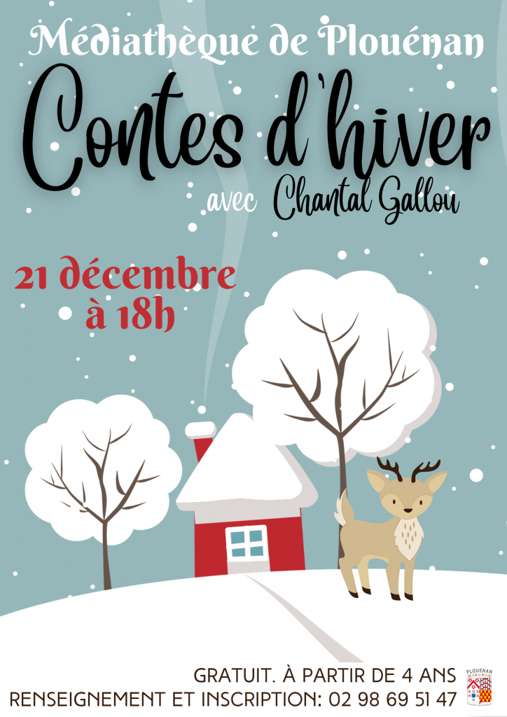 Affiche contes d'hiver Plouénan