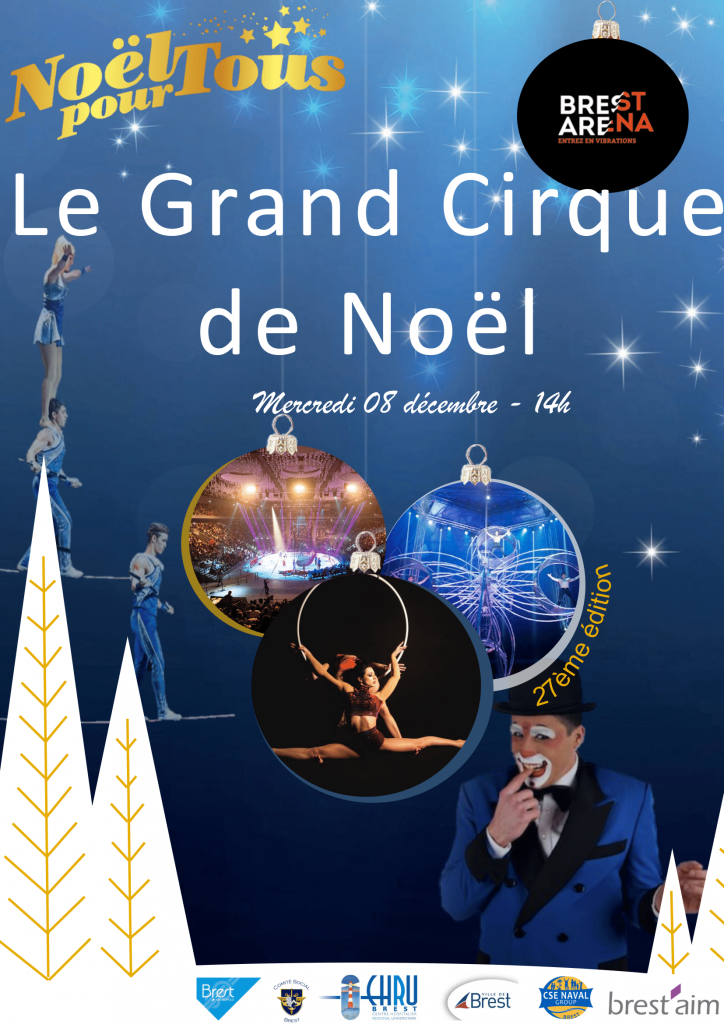 affiche Le grand cirque de Noël