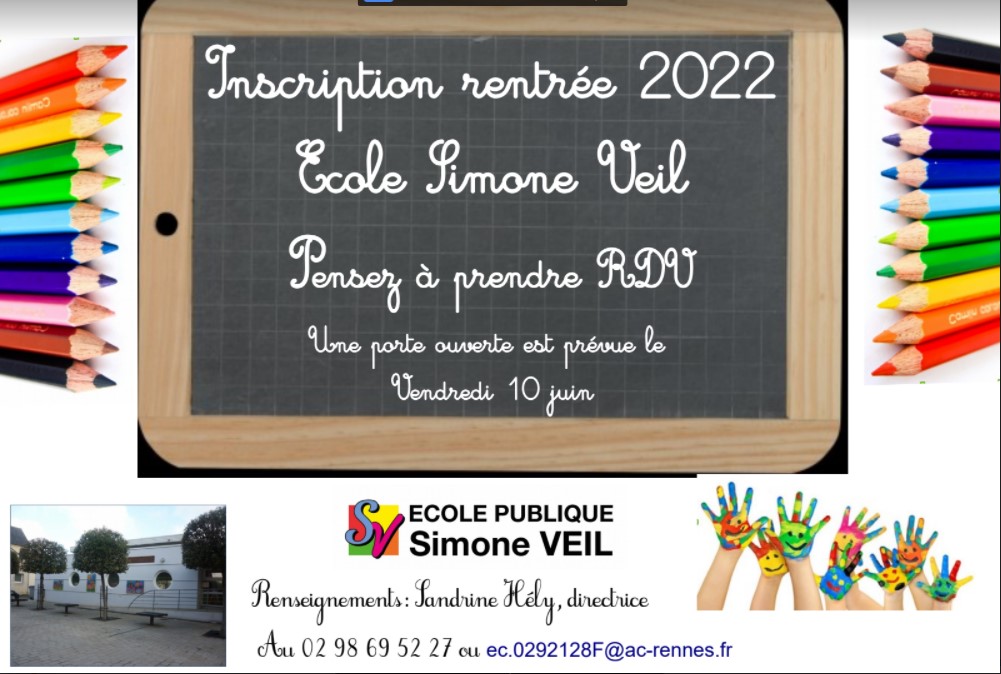 Inscription école Simone Veil