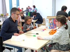 Pôle animation, famille, séance jeux de société